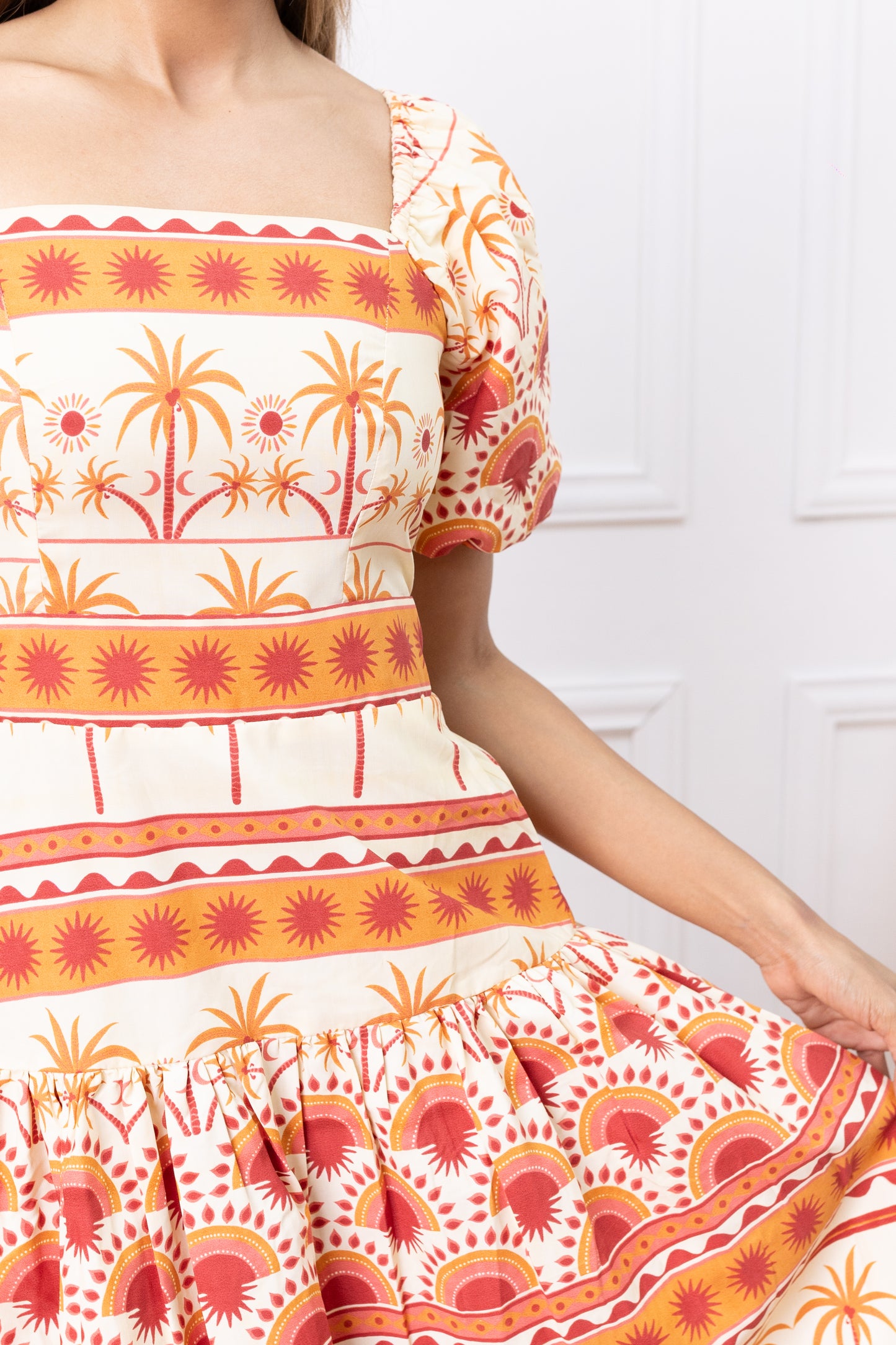 Magnolia Dress - Algodón Hindú