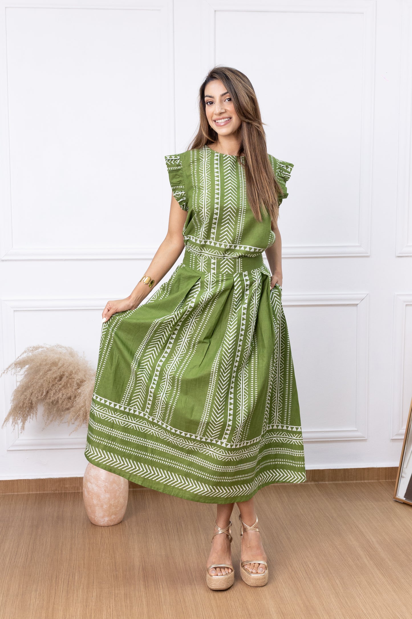 Olive Essence Set- 100% Algodón Hindú