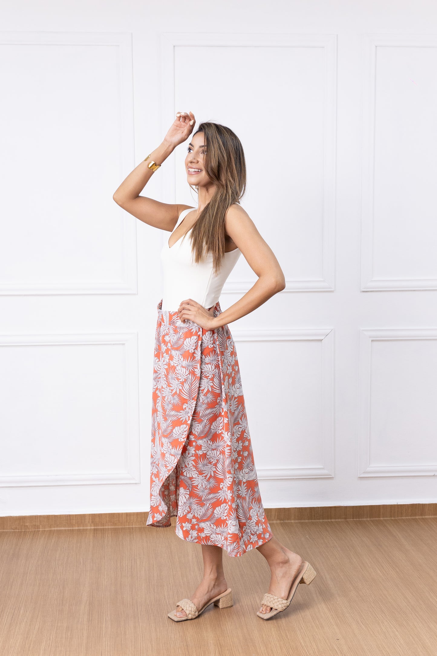 Falda Aurora Floral