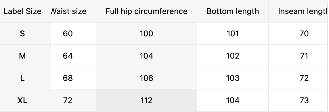 Wide Leg Pants (algodón)