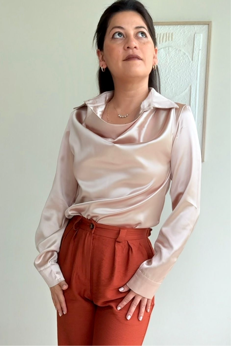 Silken Luxe Blouse