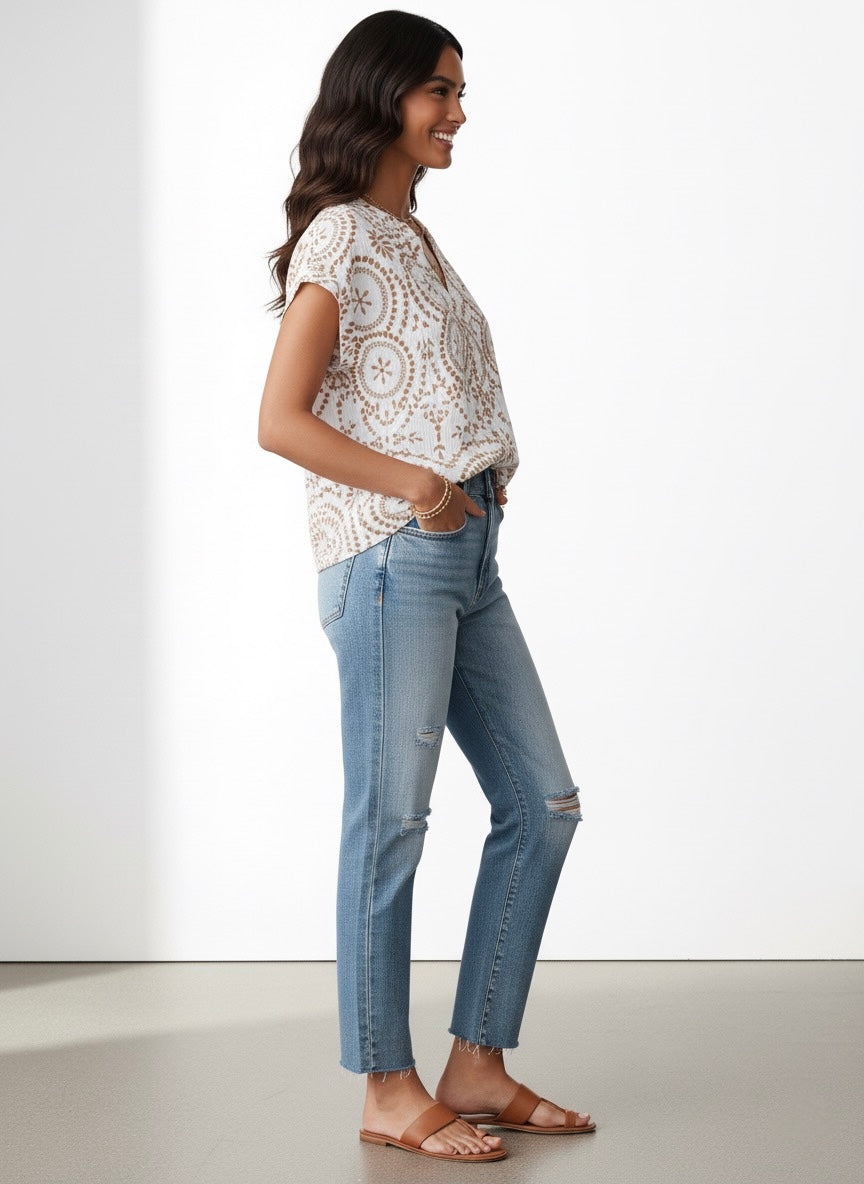 Blusa Mediterránea - Dusty