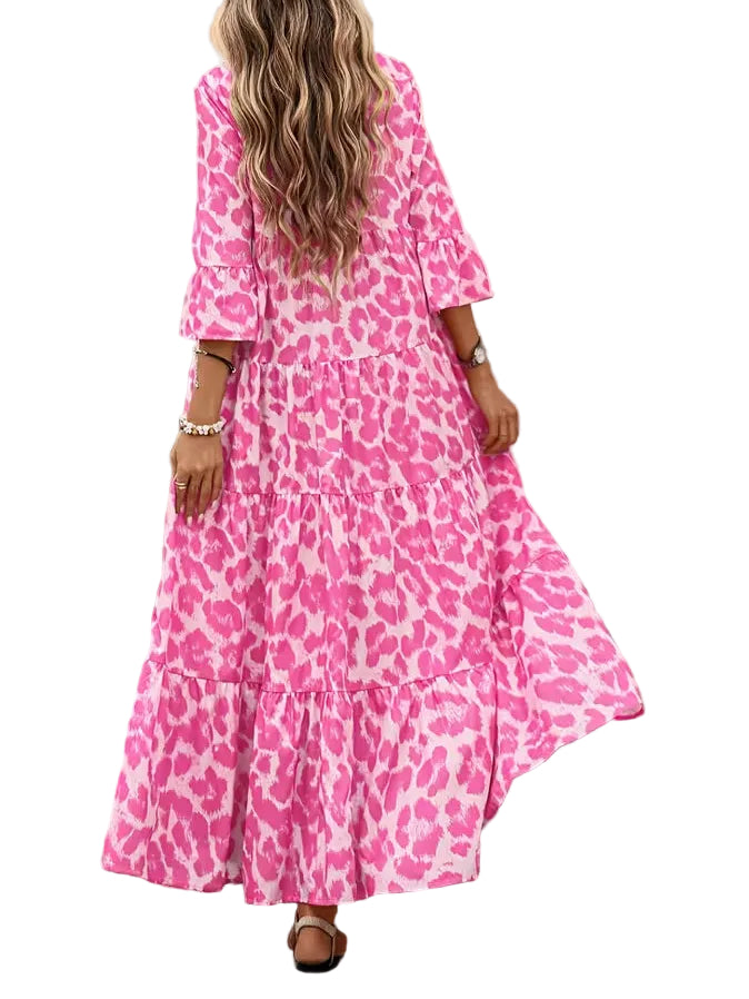 Maxi Aurora Rosa Dress