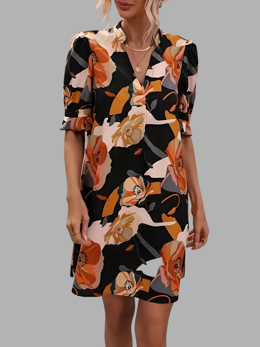 Vestido con estampado floral