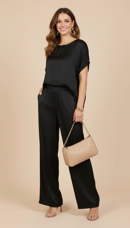 Esencia Real Negro- Traje de 2 Piezas