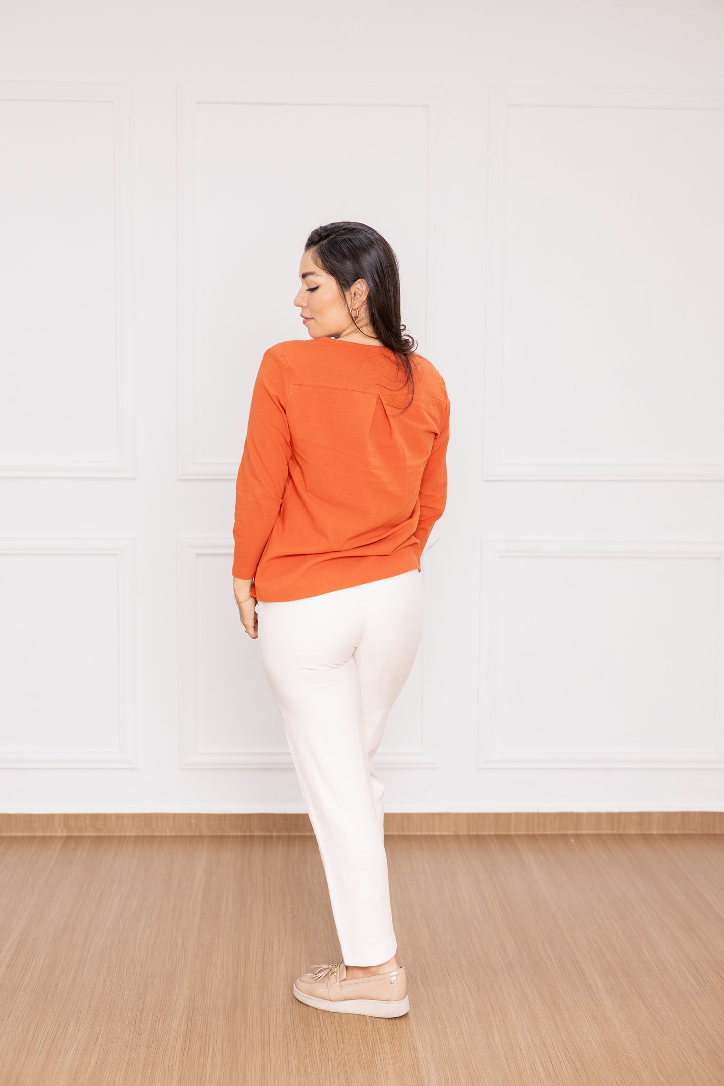 Sandy Marrón Blouse