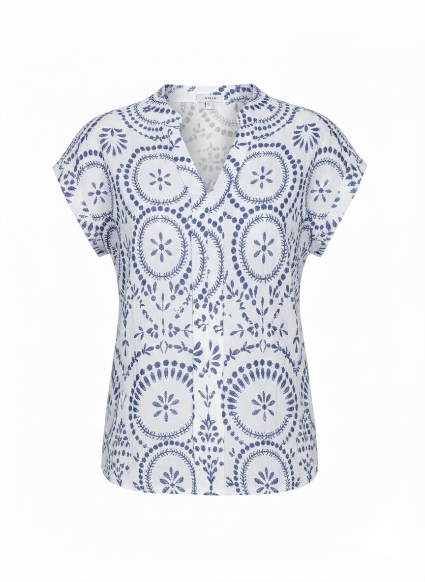 Blusa Mediterránea - Blue