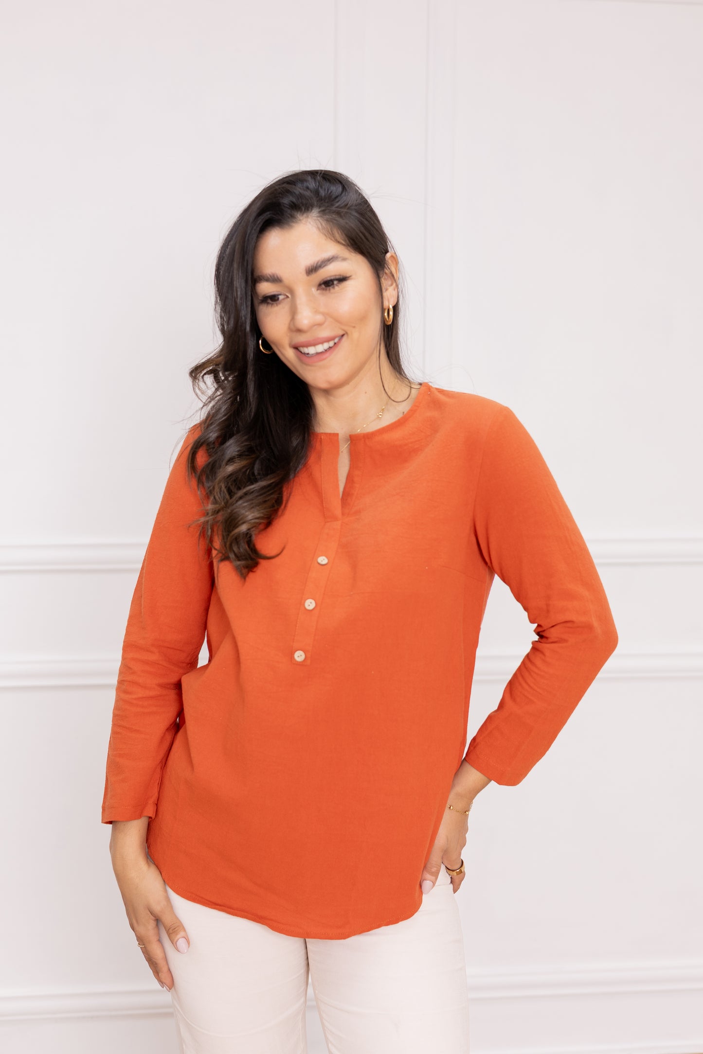 Sandy Marrón Blouse