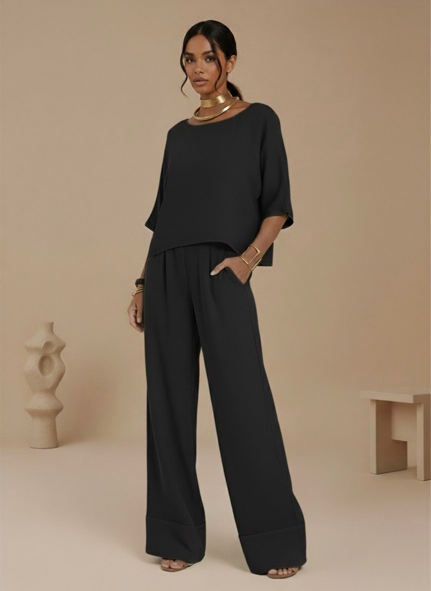 Noir Essence-Duo Set-Lino