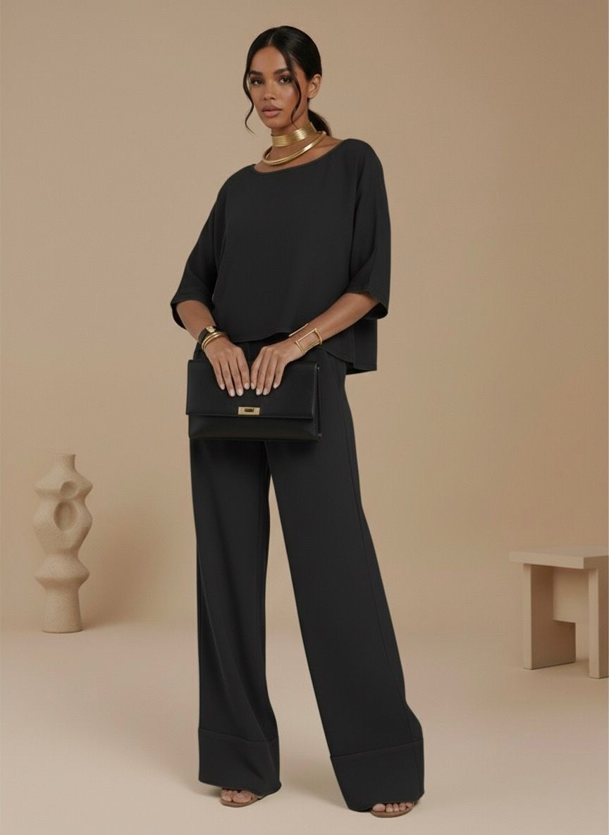 Noir Essence-Duo Set-Lino