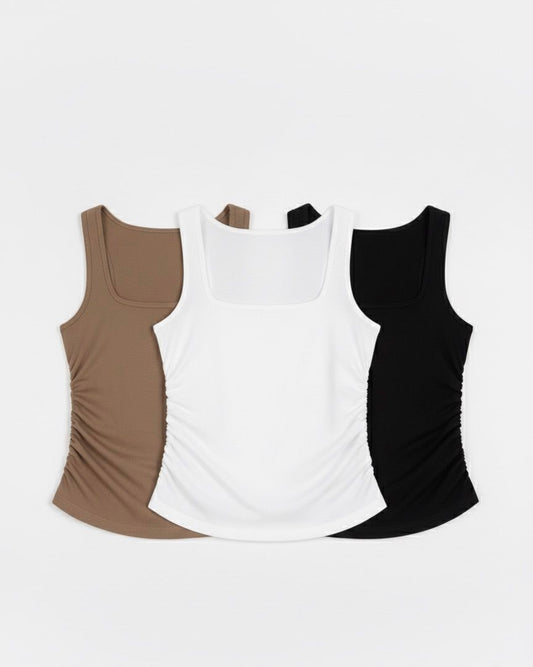 Esencial de Blusas BasicFit 3-Pack