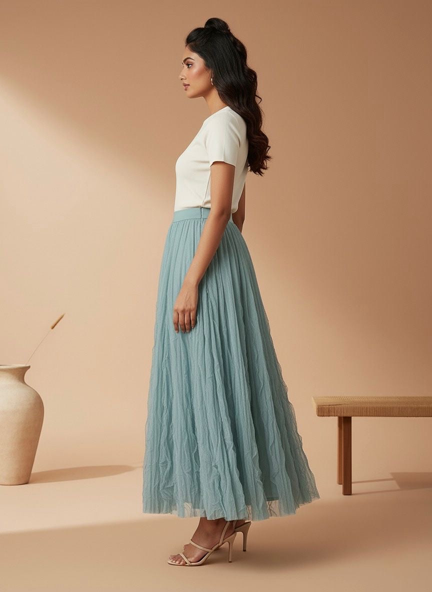 Falda Velia- Mint
