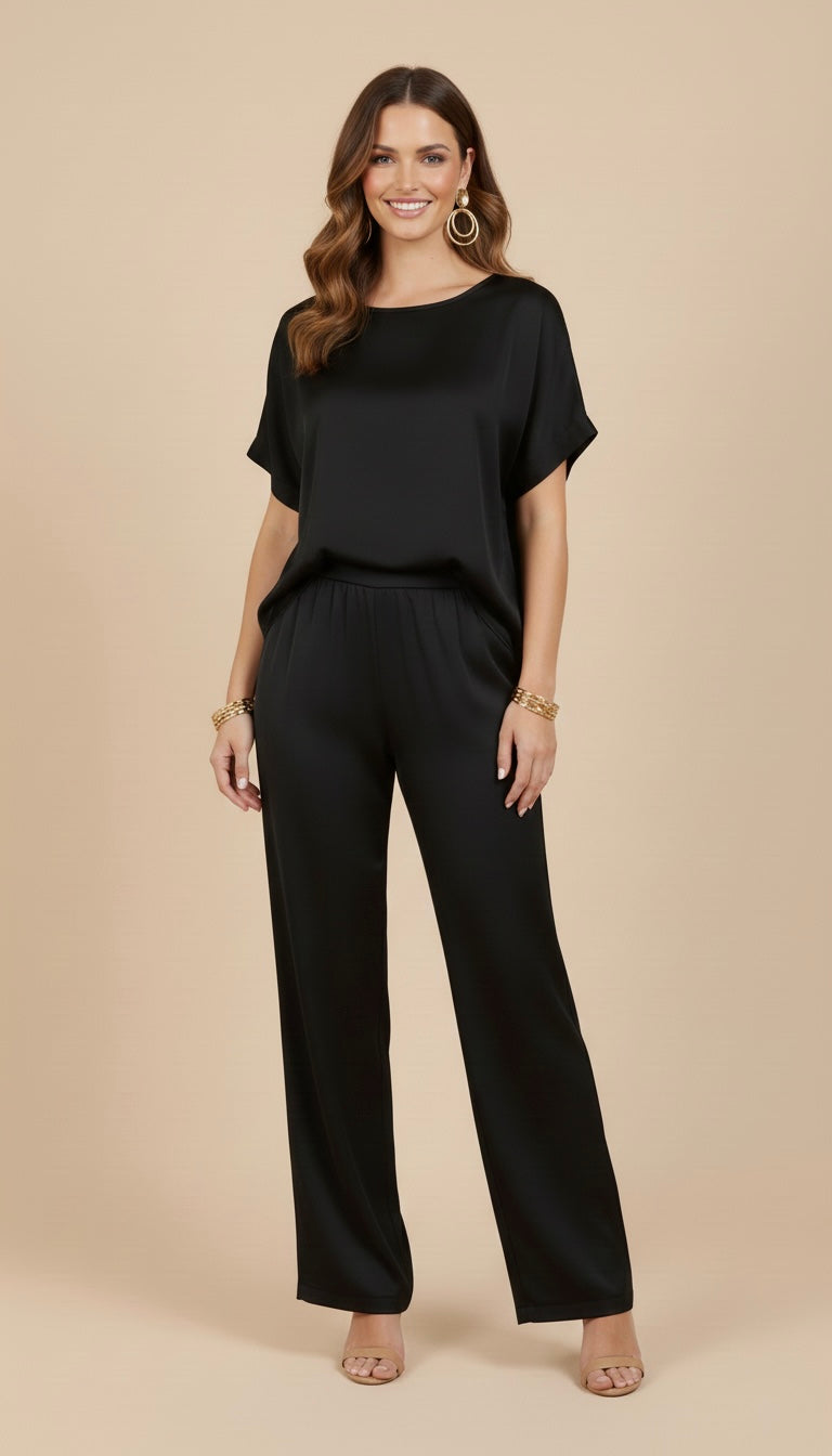 Esencia Real Negro- Traje de 2 Piezas