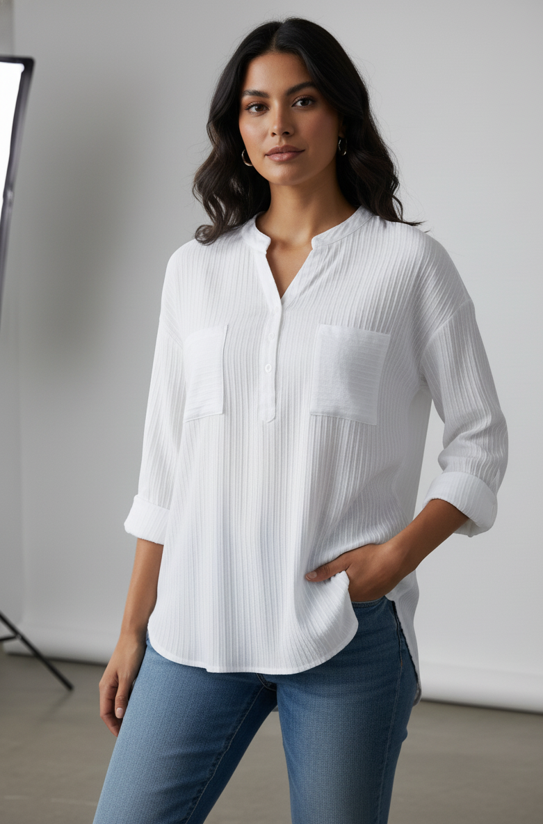 Soho White Blouse