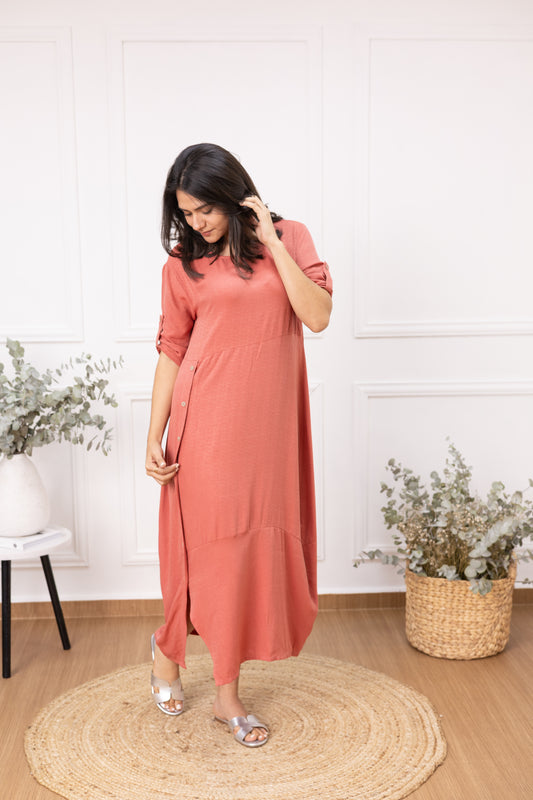LuxeFlow Dress
