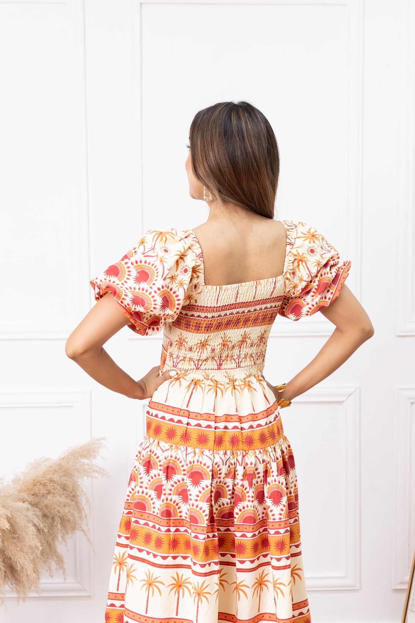Magnolia Dress - Algodón Hindú