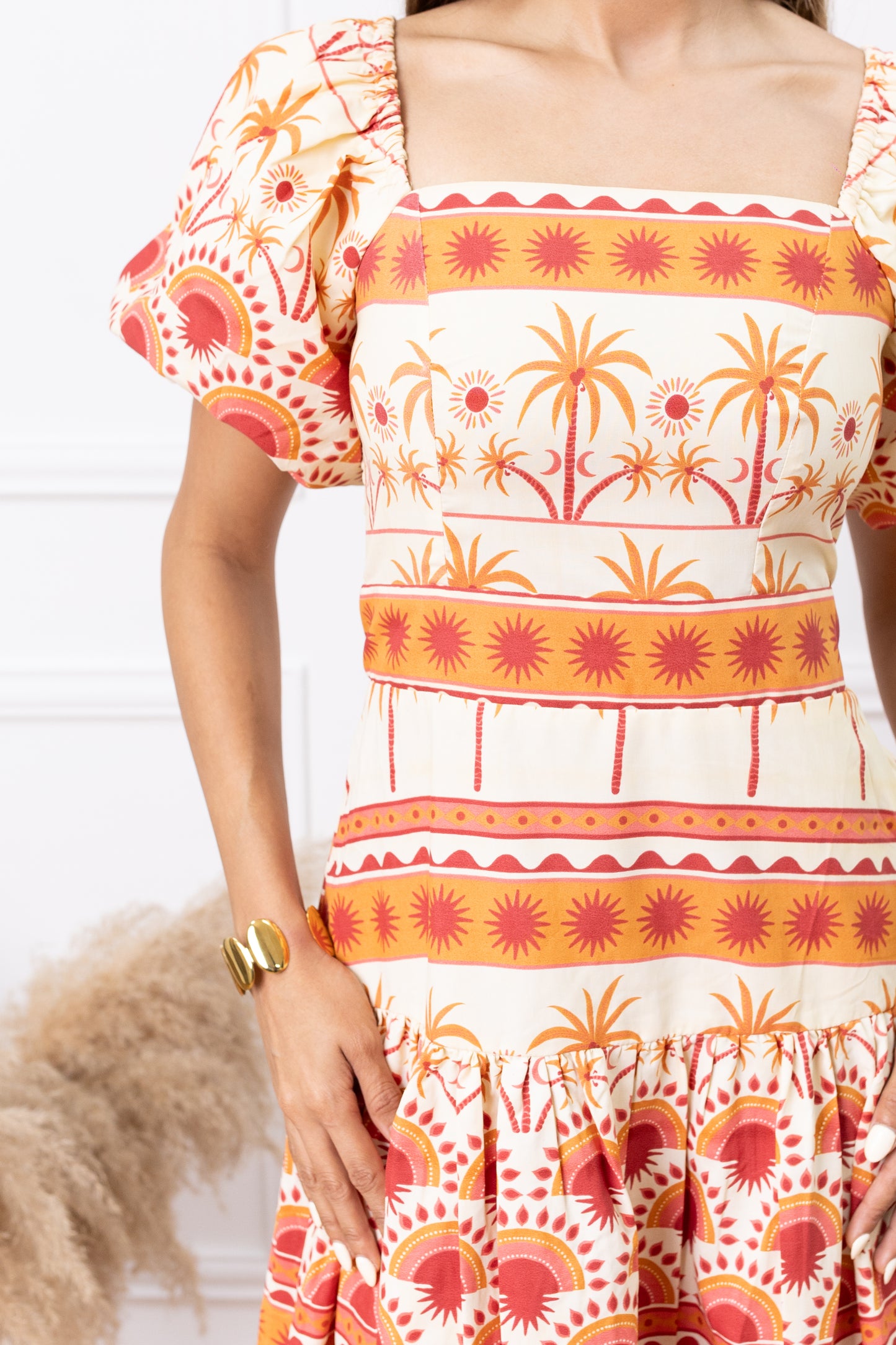 Magnolia Dress - Algodón Hindú