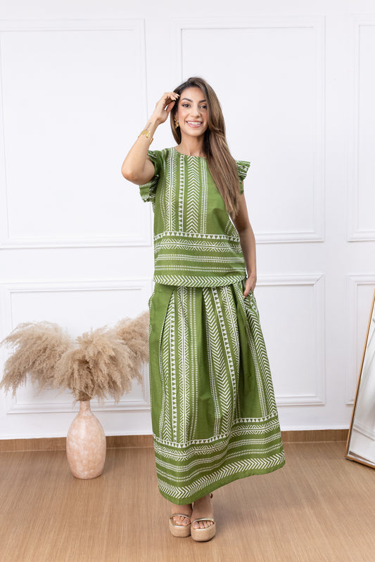 Olive Essence Set- 100% Algodón Hindú