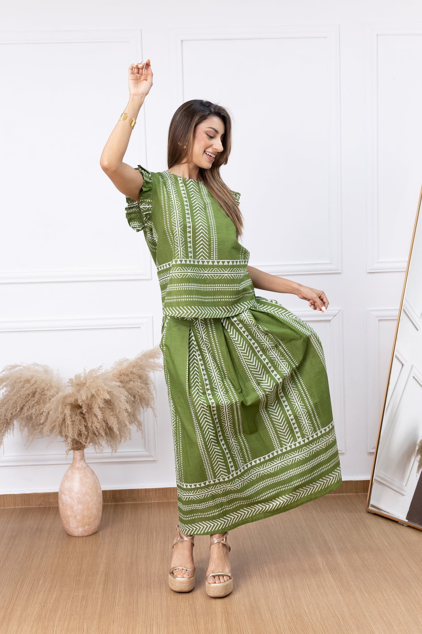 Olive Essence Set- 100% Algodón Hindú