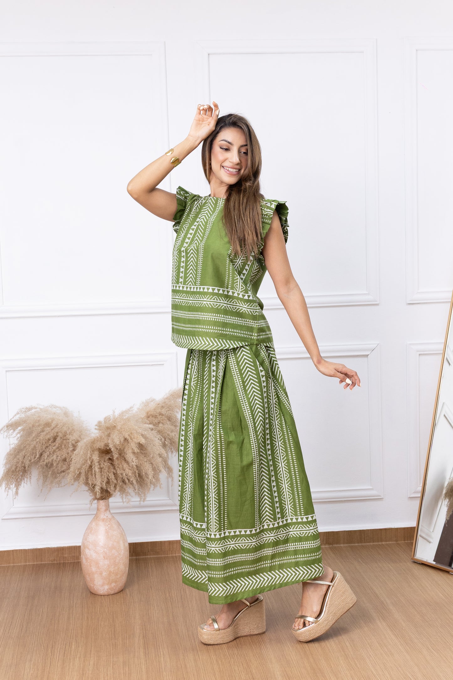 Olive Essence Set- 100% Algodón Hindú