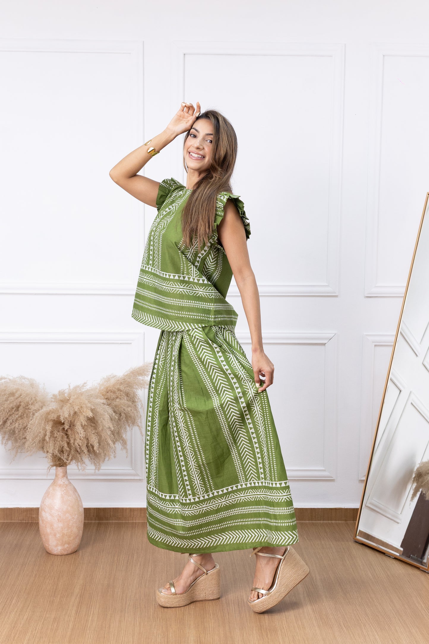 Olive Essence Set- 100% Algodón Hindú