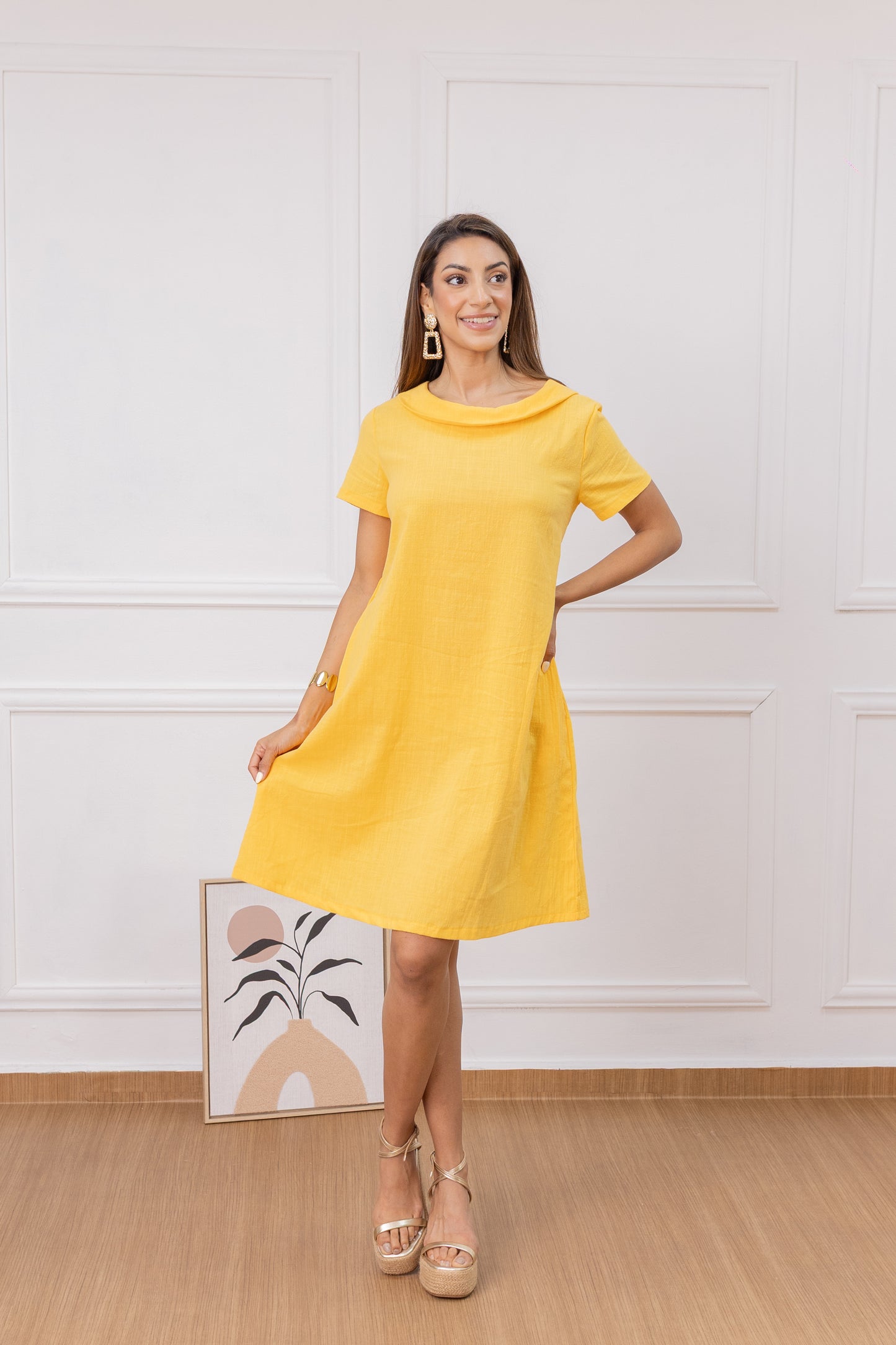 Sol de Lino Dress