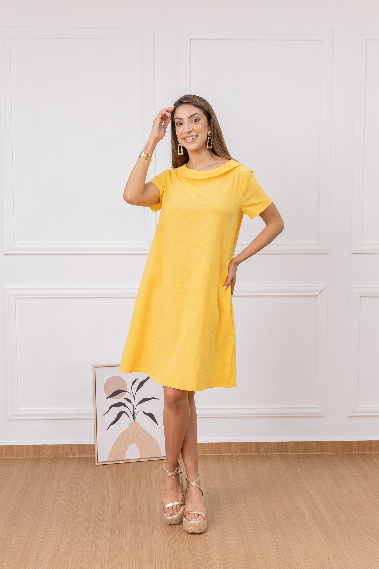 Sol de Lino Dress