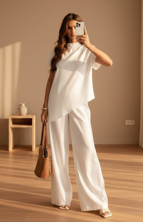 Astrid Mock-Neck Set