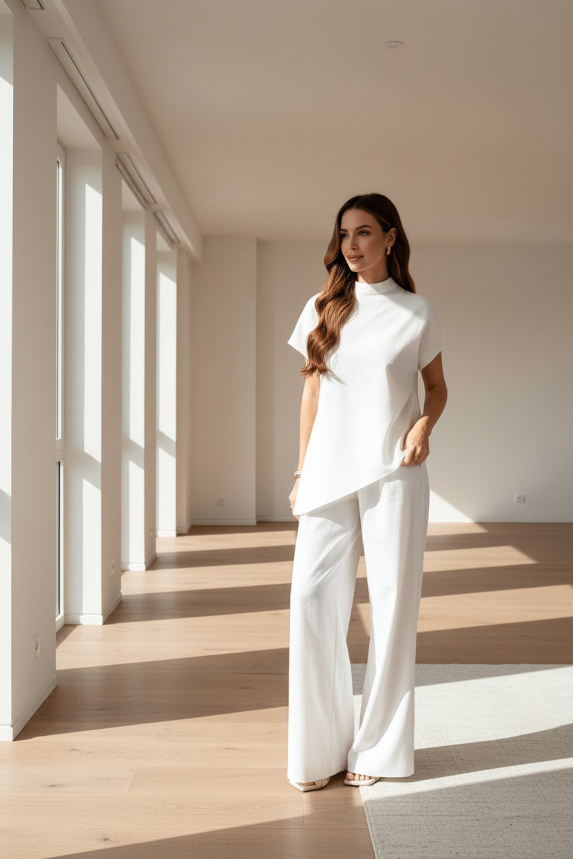 Astrid Mock-Neck Set